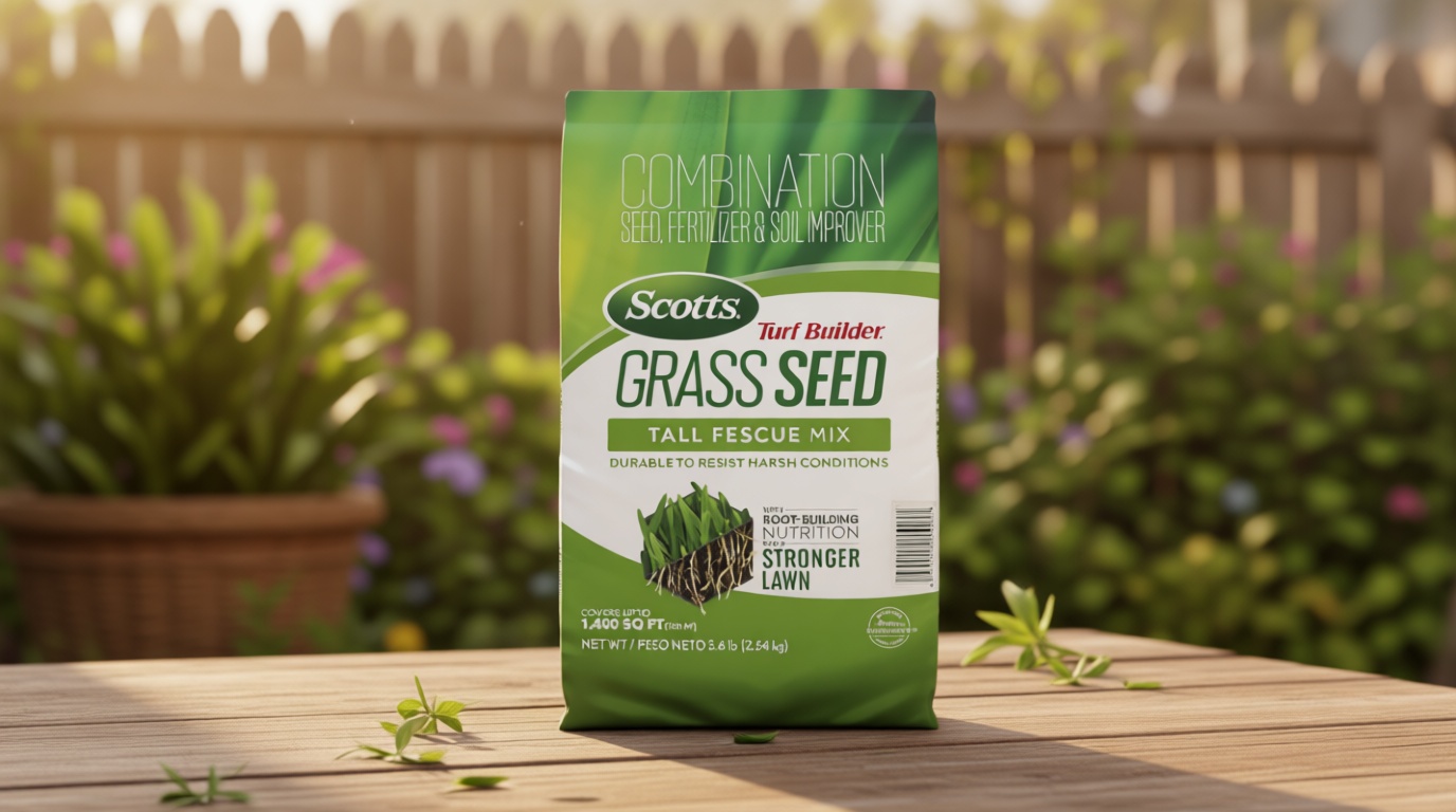 Scotts Turf Builder Grass Seed Tall Fescue Mix 5.6 lb