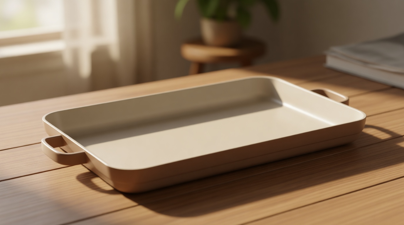 Our Place Griddle Pan - Versatile Nonstick Ceramic Sheet Pan & Stovetop Griddle | Toxin-Free, Dual-Use, with Ergonomic Handles | 5 Qt Capacity, Oven Safe up to 450°F | Steam