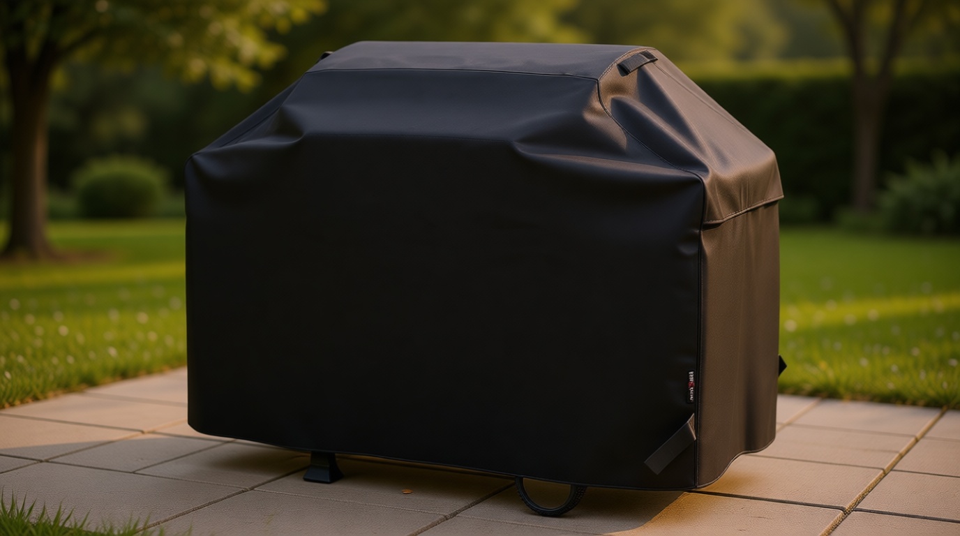Unicook Heavy Duty Waterproof Barbecue Gas Grill Cover, 65-inch BBQ Cover, Special Fade and UV Resistant Material, Durable and Convenient, Fits Grills of Weber Char-Broil Nexgrill Brinkmann and More