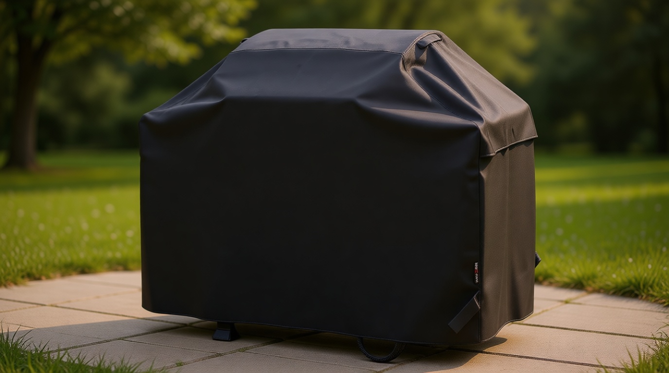Unicook Grill Cover 55 Inch for Outdoor Grill, Heavy Duty, Waterproof, Fade Resistant, BBQ Cover with Handles/Straps/Air Vents, Compatible with Weber Charbroil Nexgrill Gas BBQs etc