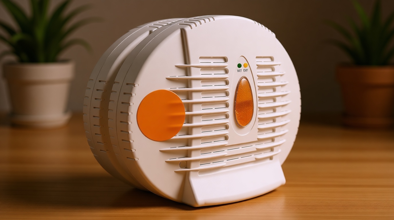 Eva-Dry E-500 Renewable Dehumidifier 2-Pack (6–8 oz Capacity Each), White – Ideal for Closets, Bathrooms, Safes, Boats, and RVs