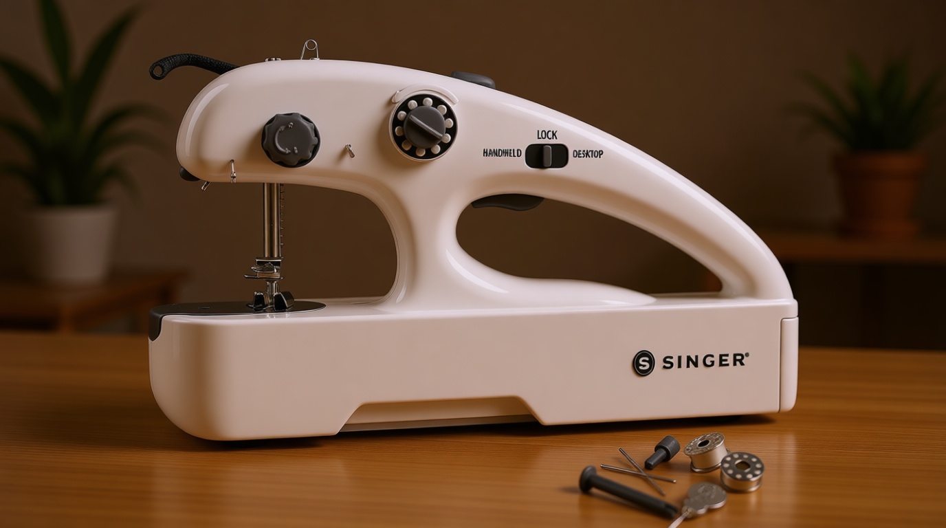 SINGER Stitch Quick + Portable Cordless Mending Machine Bundles (Two Thread Stitch Quick +)