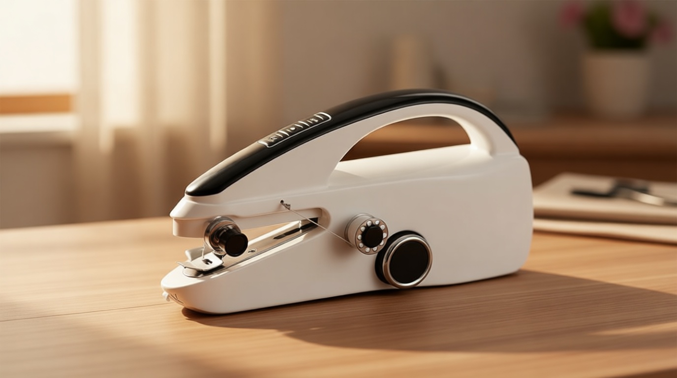 Handheld Sewing Machine for Beginners, Easy to Operate and Fast Stitch Suitable for Clothes,Fabrics and Quick Home Repairs for Mom Birthday Valentine's Day Christmas