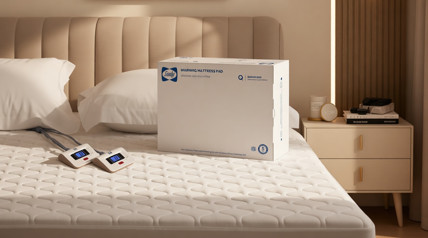 Sealy Heated Mattress Pad Queen Size, Luxury Quilted Electric Bed Warmer with Dual Controller 10 Heat Settings & Auto Off 1-12 Hours | Fit Up to 17" Deep Pocket | ETL Certified | Machine Washable OEKO-TEX STANDARD 100