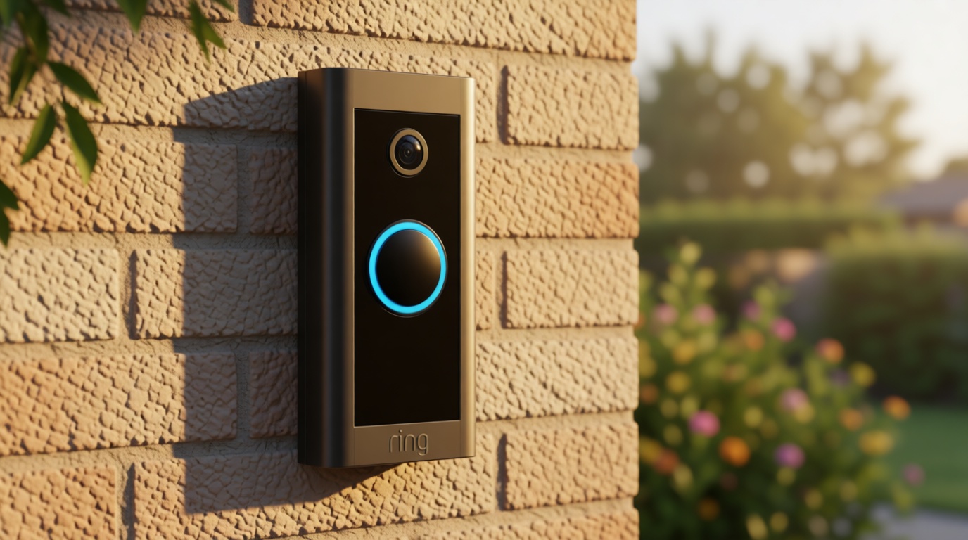 Ring Video Wired Doorbell (newest model), Home or business security, Two-Way Talk, advanced motion detection, HD camera and real-time alerts to monitor your front door (wiring required)