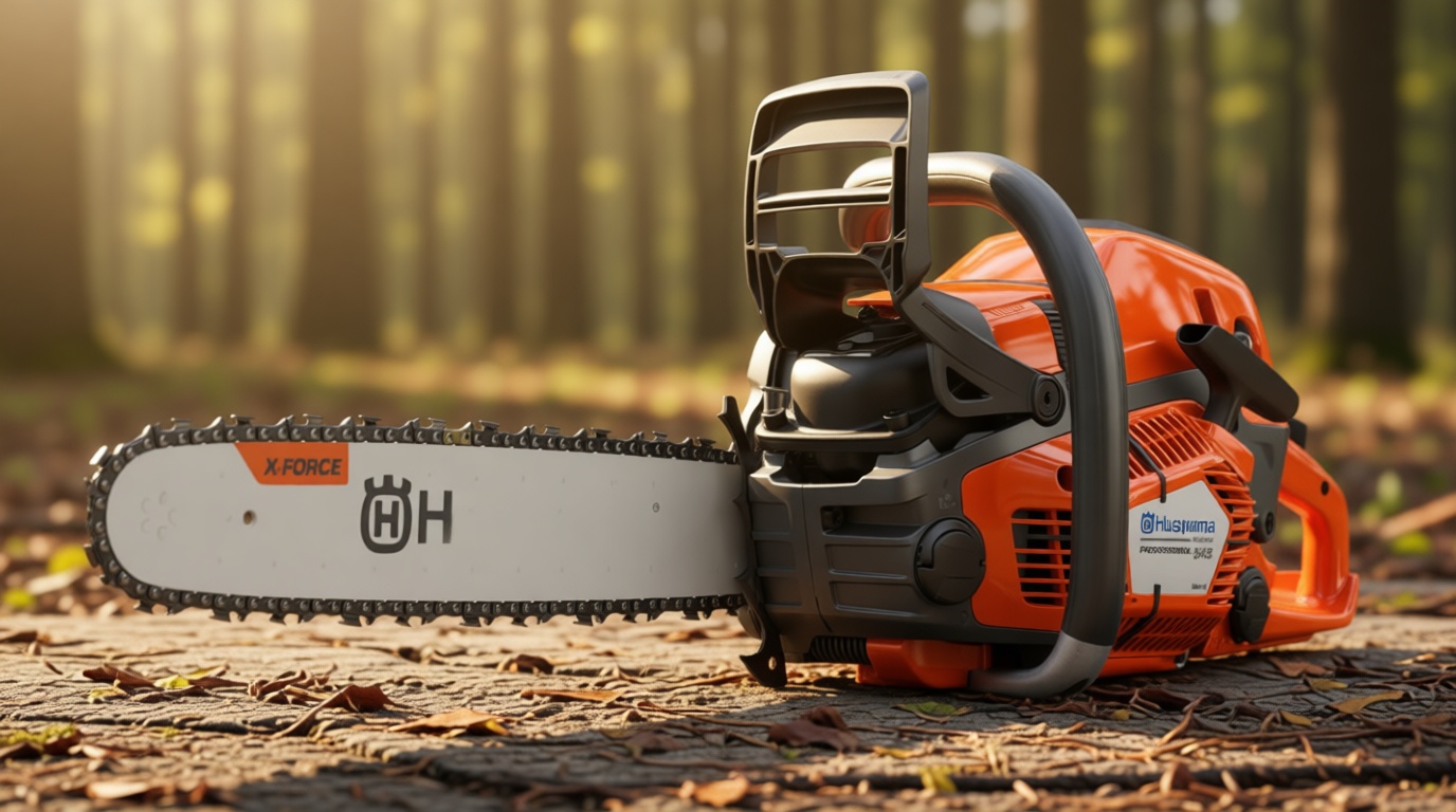 Husqvarna 967690628 545 Mark II 3.6 HP 2-Cycle X-Torq Engine 50.1cc 20 in. Gas Chainsaw with Adjustable Chain Oil Pump for Professional Tree Felling and Limbing