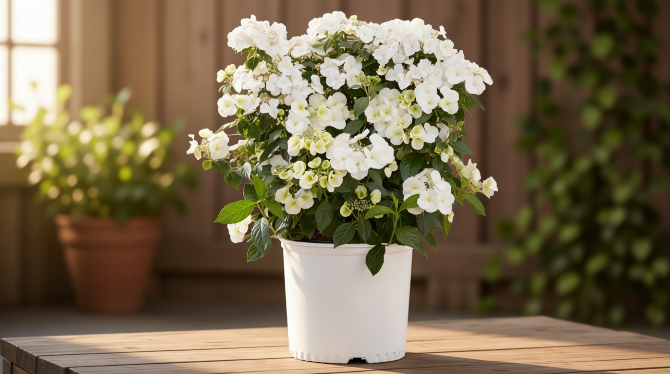 Proven Winners 2 Gal. Fairytrail Bride Hydrangea Shrub