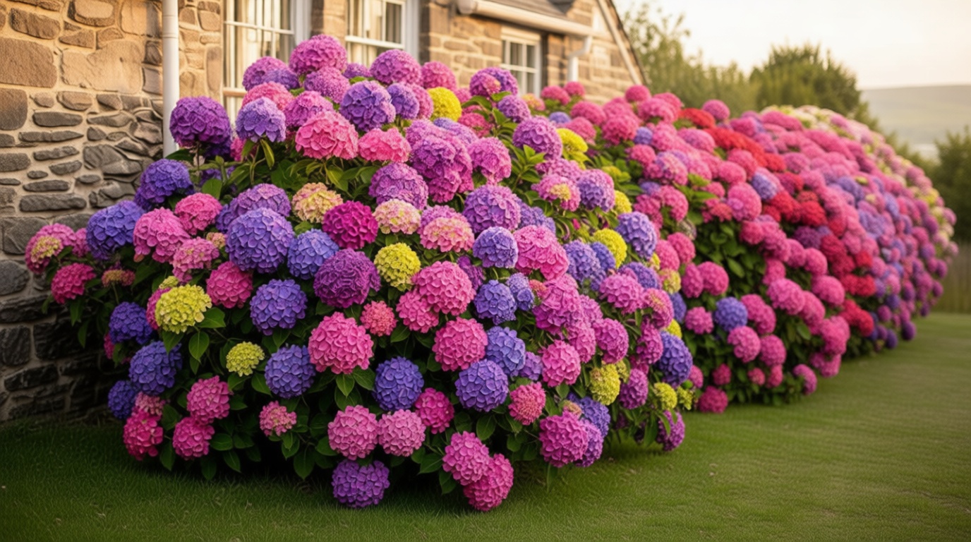200+ Mix Hydrangea Seeds for Planting Flowers Bush Plants Garden Decor Home Perennial Flower Plant Wedding Outdoor Garden