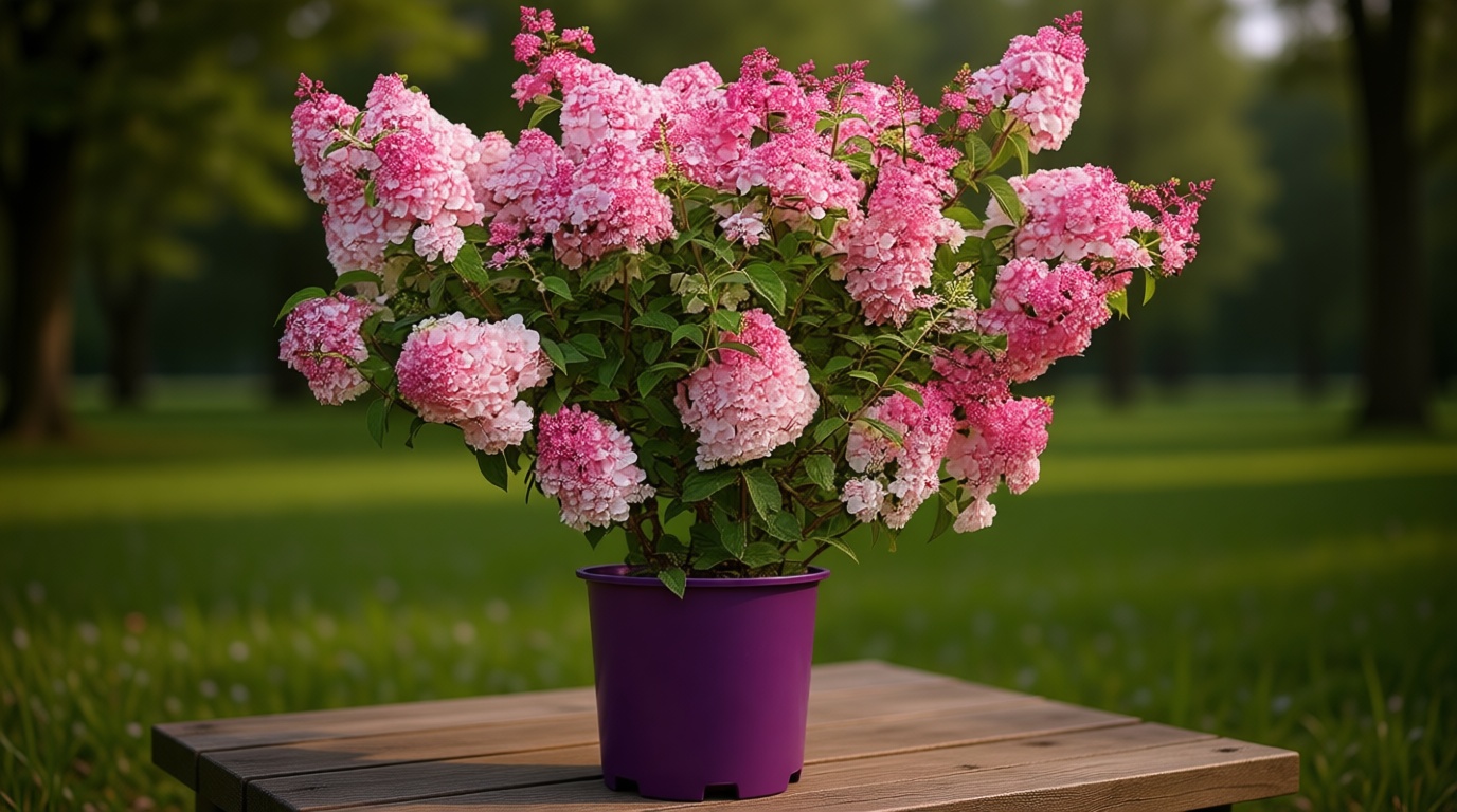 2 Gal. First Editions Spring Sizzle Hydrangea Shrub