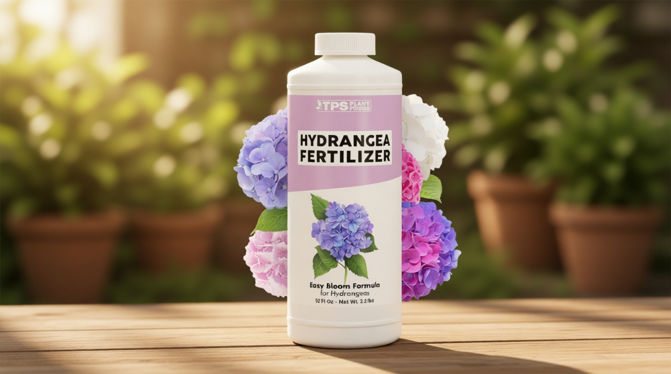 Hydrangea Fertilizer – Liquid Plant Food for Bigger Blooms, Rich Flower Color & Stronger Root Development, 32 oz
