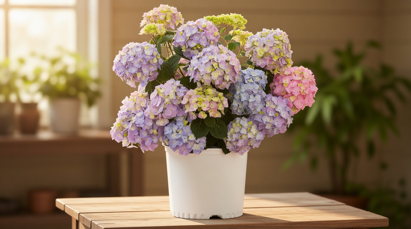 Proven Winners 2 Gal. Let's Dance Skyview Hydrangea Shrub