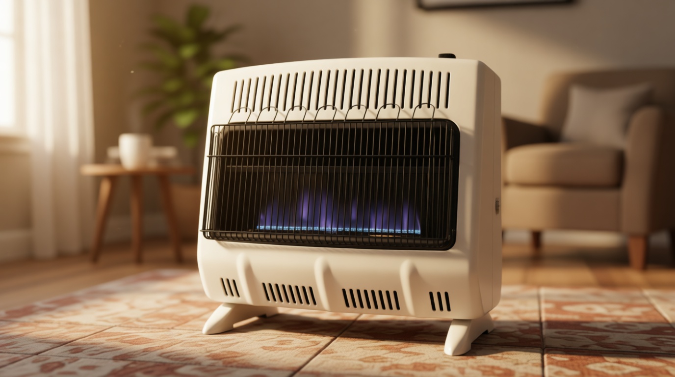 Mr. Heater 30,000 BTU Vent Free Blue Flame Dual Fuel Heater