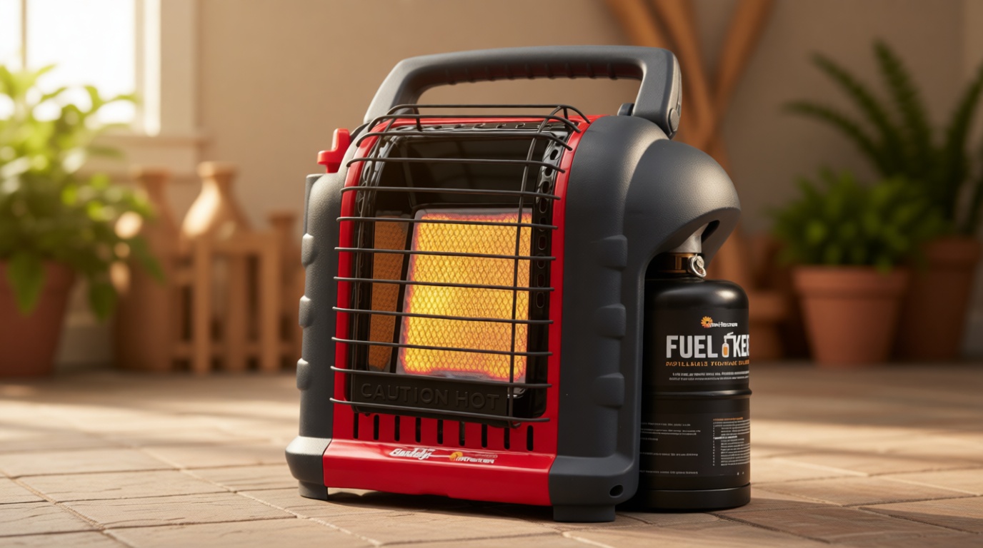 Mr. Heater 9,000 BTU Portable Buddy Radiant Propane Heater