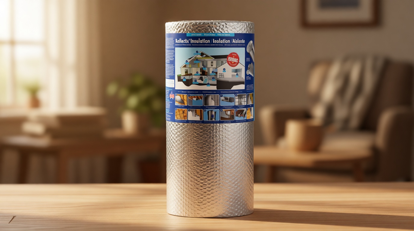 Reflectix BP24025 24-Inch by 25-Feet Bubble Pack Insulation, 1-Unit