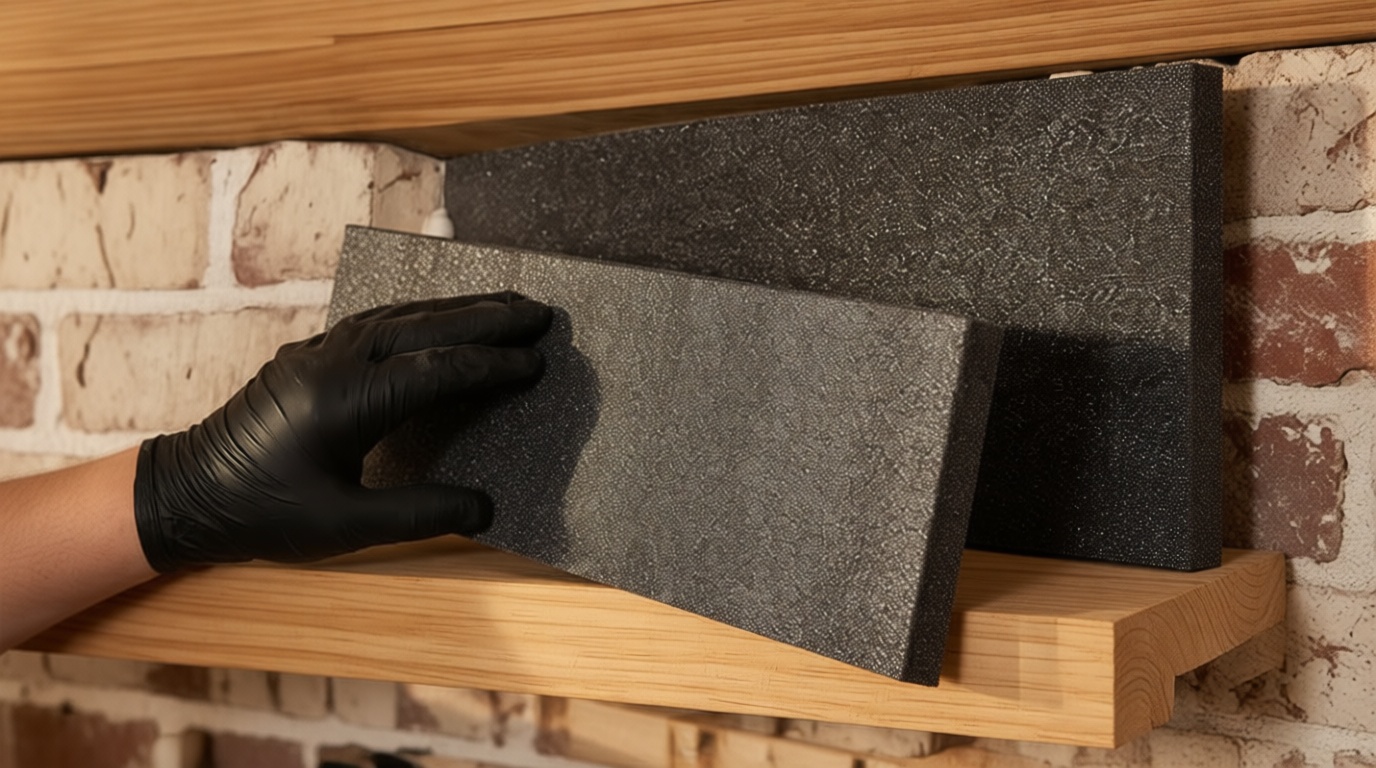 Pangda 2 Pcs Crawlspace Vent Foam DIY Polyethylene Foam Block Sheet for Shipping, Packing, Tools, Crafts, Moving, Cases and Toolbox Storage(8.25 x 16.25 Inch)