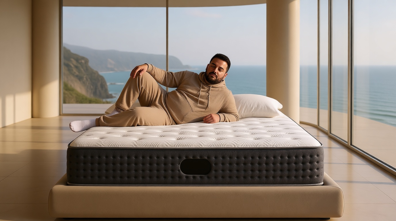 14 Inch King Size Mattress | The Feel Most Sleepers Prefer King Mattress Hybrid | Contouring Memory Foam Comfort & Balanced Support for Back and Side Sleepers – Medium-Firm | No Fiberglass