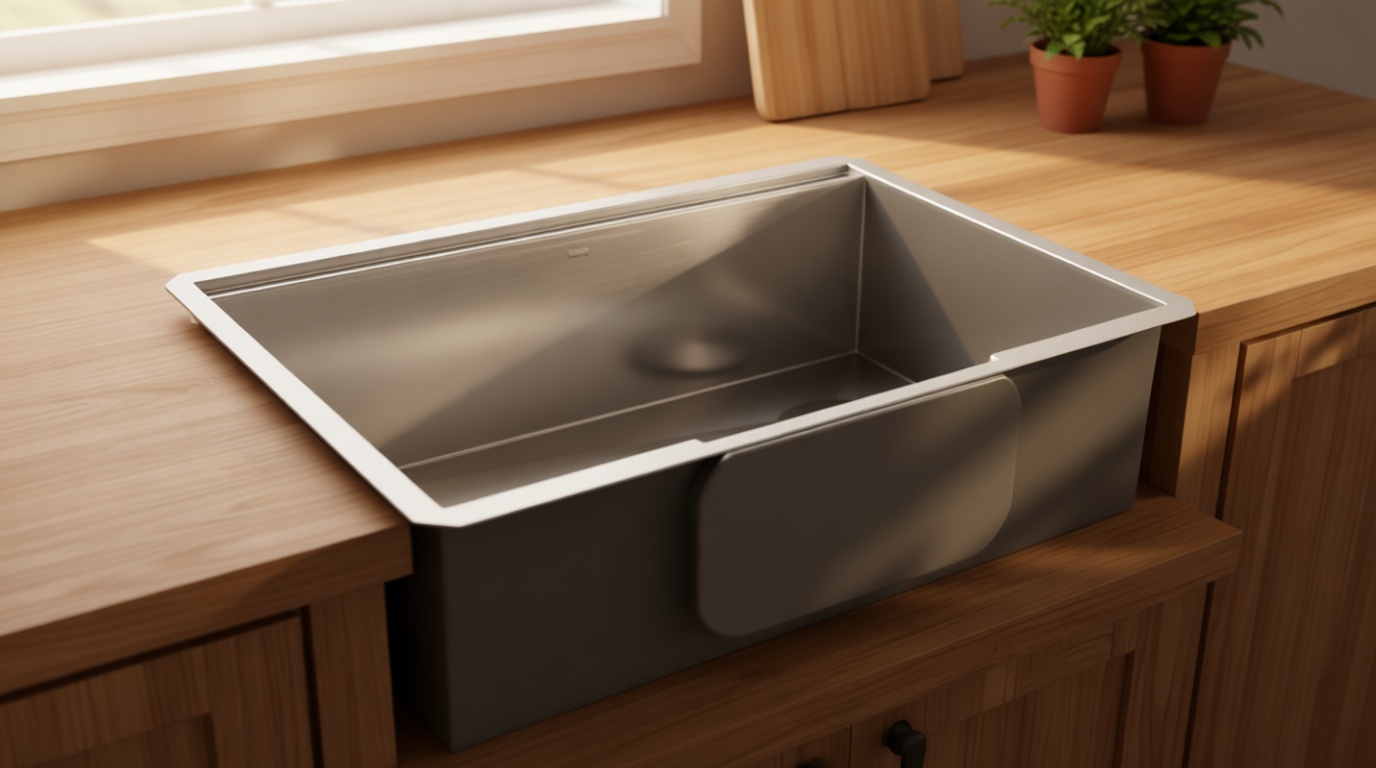 KRAUS Kore Workstation 30-inch Undermount 16 Gauge Stainless Steel Kitchen Sink, Single Bowl Kitchen Sink with Accessories, KWU110-30