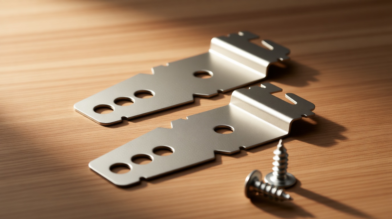 2 Pack 8269145 Dishwasher Mounting Bracket with Screws - Fit for Whirlpool Kenmore Kitchen-Aid Dishwasher, Replace WP8269145 WP8269145VP Undercounter Dishwasher Bracket 365 Days Warranty by Beaquicy