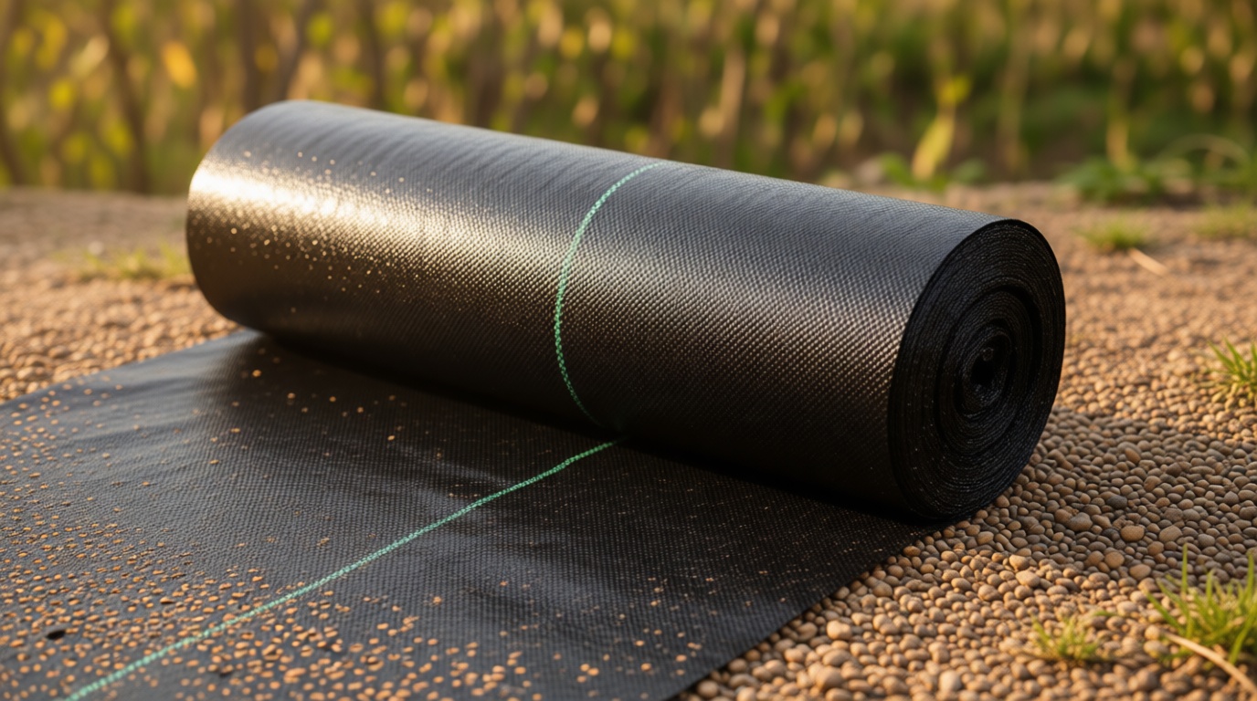 DWALE Driveway Fabric,13x115 ft Road Fabric Commercial Weed Barrier Fabric, Landscape Fabric Heavy Duty 5OZ French Drain Fabric for Erosion Control,Landscape Fabric,Weed Barrier,Construction Projects