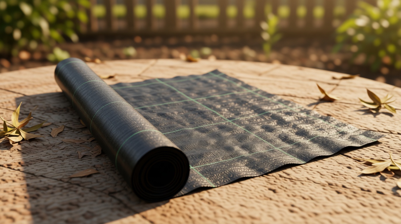 4ft x 300ft Landscape Fabric -Heavy Duty Weed Barrier Fabric for Landscaping, Weed Blocker Cloth,Geotextile Fabric for Garden, Driveway & Ground Cover, Garden Weed Mats,Grid Design