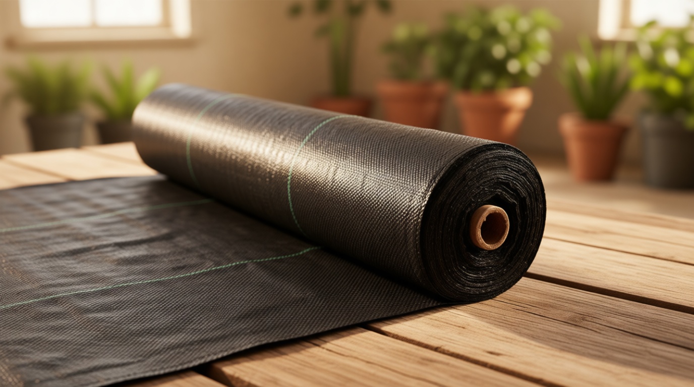 EXTRAEASY Weed Barrier Fabric 3.2oz Heavy Duty - 4ft x 300ft Landscape Fabric | Easy Install & Rugged Plastic Ground Cover Weed Barrier with UV Protection for Gardens, Landscaping Fabric