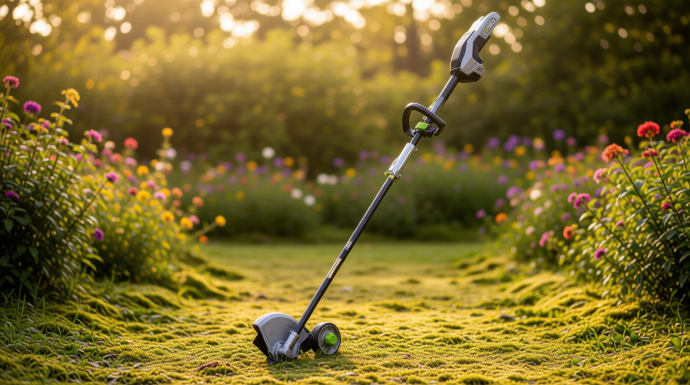 EGO Power+ Edger & Power Head Kit, Cordless Electric 8" Carbon Fiber Edger Attachment with Multi-Head System Power Head, Battery and Charger Not Included - ME0820