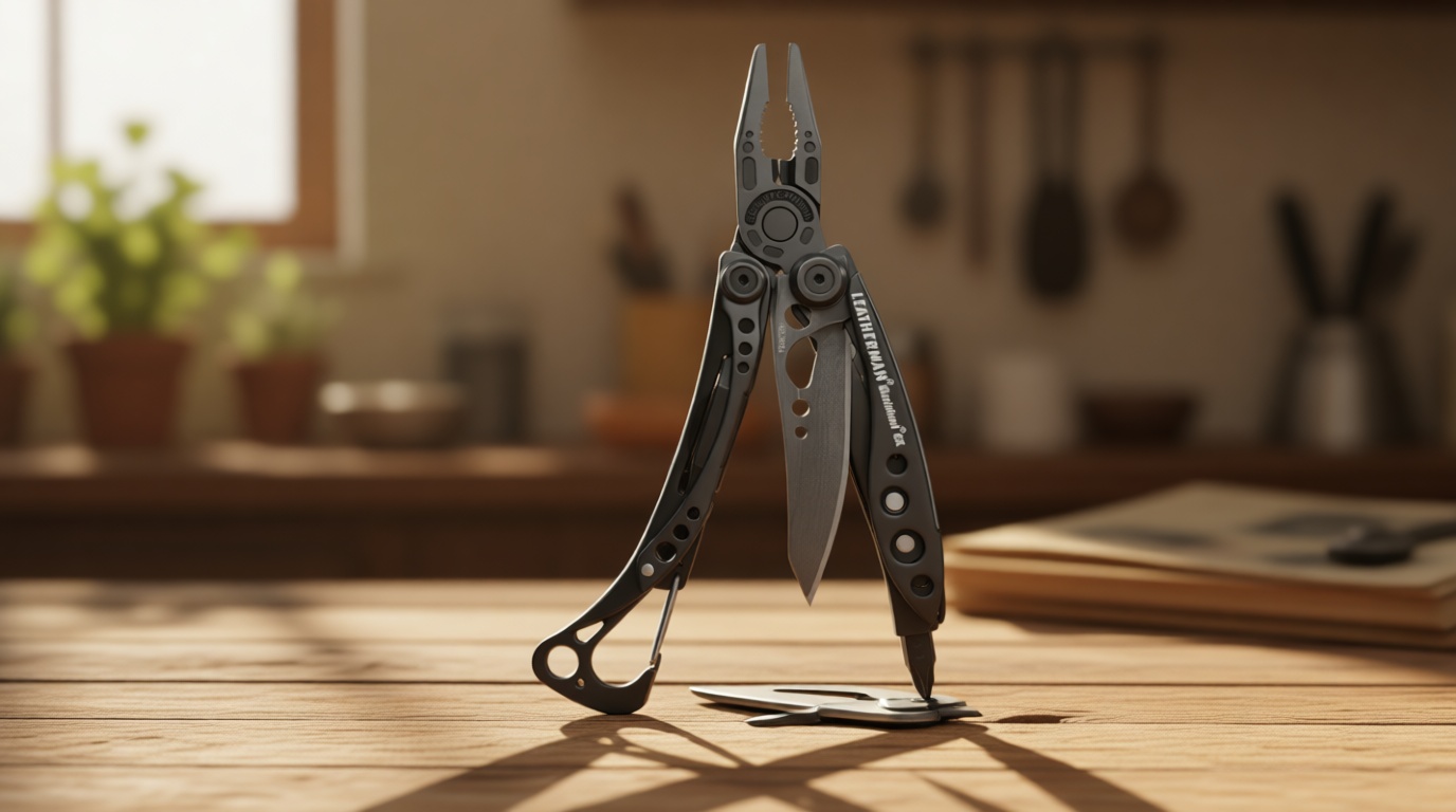 Leatherman Skeletool CX, 7-in-1 Lightweight, Minimalist Multi-Tool for Everyday Carry (EDC), Home, Garden & Outdoors, Onyx