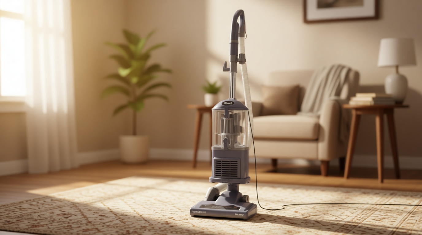 Shark NV352 Navigator Lift Away Upright Vacuum, Hepa Filter, Anti-Allergen Technology, Swivel Steering, Ideal for Carpet, Stairs, & Bare Floors, with Wide Upholstery & Crevice Tools, Lavender