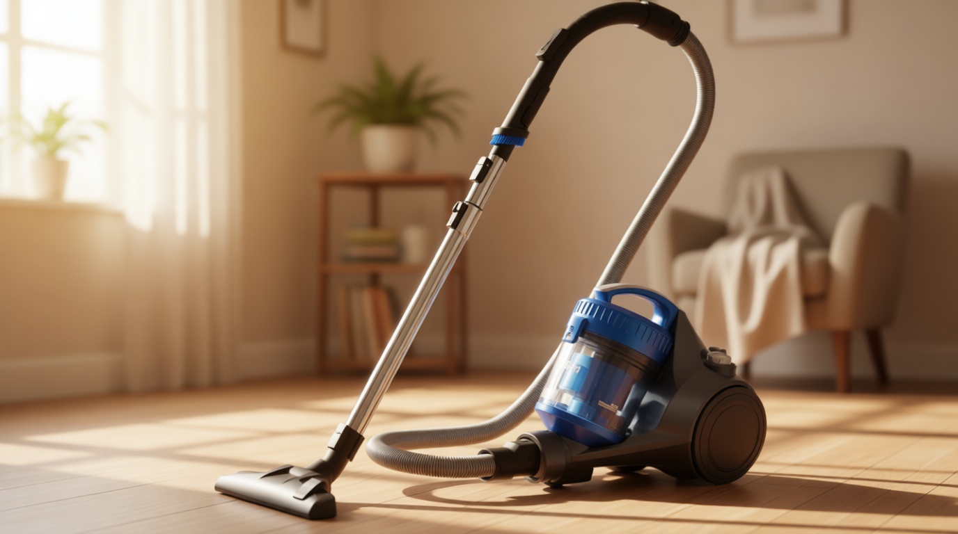 Eureka WhirlWind Bagless Canister 2.5L Vacuum Cleaner, Lightweight Vac for Carpets and Hard Floors, NEN110A, Blue