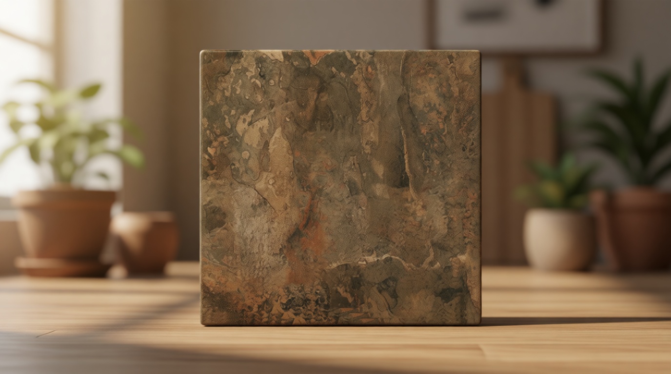 Nexus Self Adhesive 12-Inch Vinyl Floor Tiles, 20 Tiles - 12" x 12", Dark Slate Marble Pattern - Peel & Stick, DIY Flooring for Kitchen, Dining Room, Bedrooms & Bathrooms by Achim Home Decor