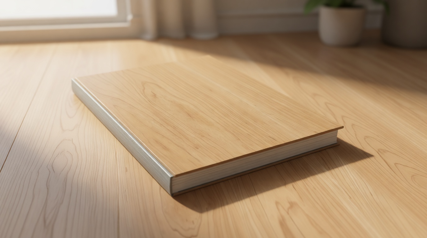 SPC Click Lock Luxury Vinyl Flooring Plank | 21.4 Sq.Ft | Thick 5 mm | Wood Floating LVP Floor Tile| 100% Waterproof |Rigid Core|Use for Indoor/Commercial/Office | (Cherry Wood)