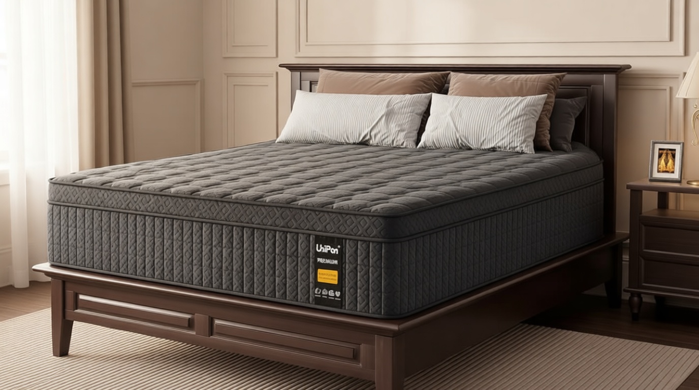 Firm Queen Size Mattress, 14 inch Hybrid Mattress in a Box with Extra Back and Lumbar Hip Support, Fiberglass Free, 365 Nights Trial, Forever Warranty, CertiPUR-US Certified