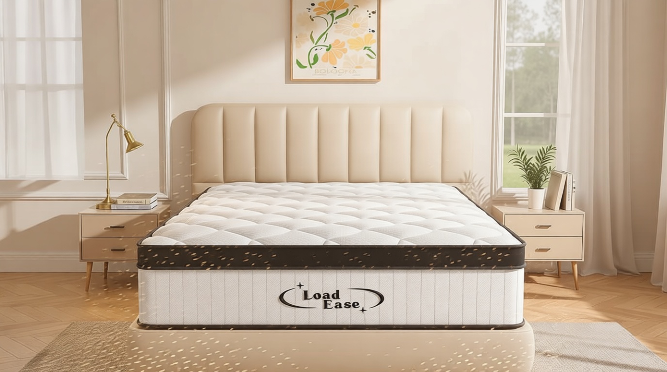 Mattress Queen Size, 12 Inch Queen Hybrid Mattress in a Box, Medium Firm Memory Foam & Individually Wrapped Pocket Springs for Pain Relief, Motion Isolation, Edge Support, 80x60x12