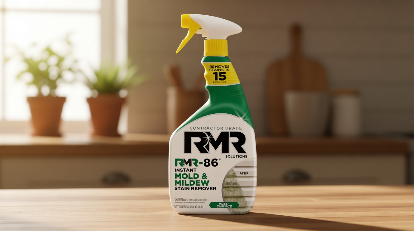 RMR-86 Instant Mold and Mildew Stain Remover Spray - Scrub Free Formula, 30 Fl Oz