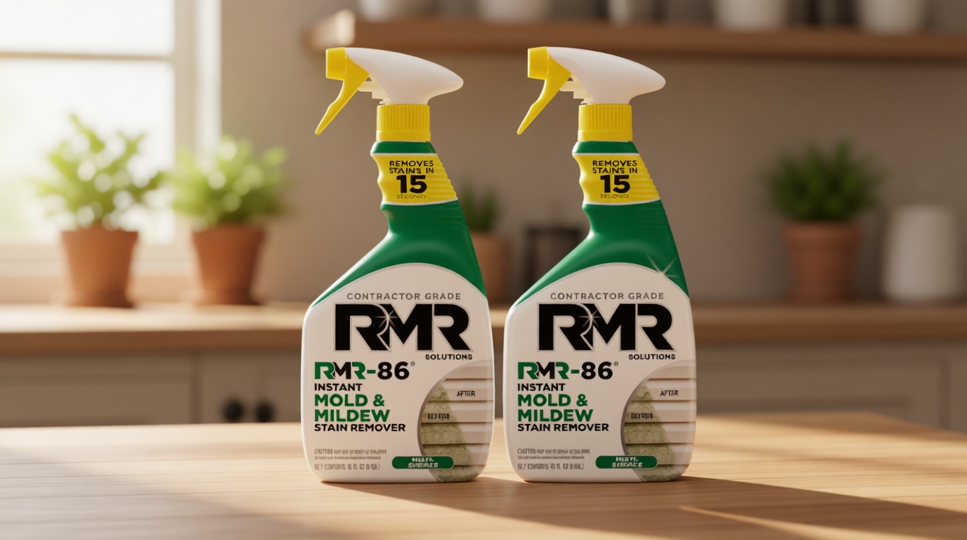 RMR-86 Instant Mold and Mildew Stain Remover Spray - Scrub Free Formula, 2 Pack - 32 oz