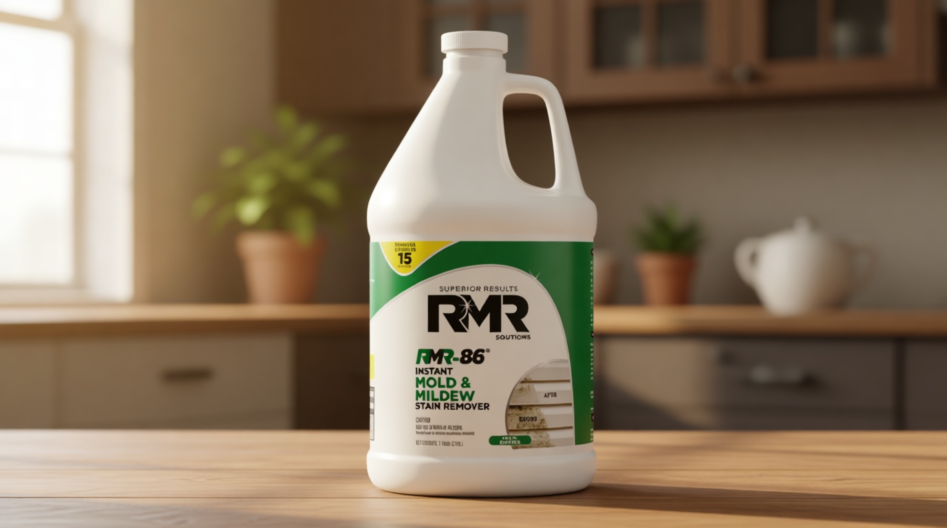 RMR-86 Instant Mold and Mildew Stain Remover Spray - Scrub Free Formula, 1 Gallon