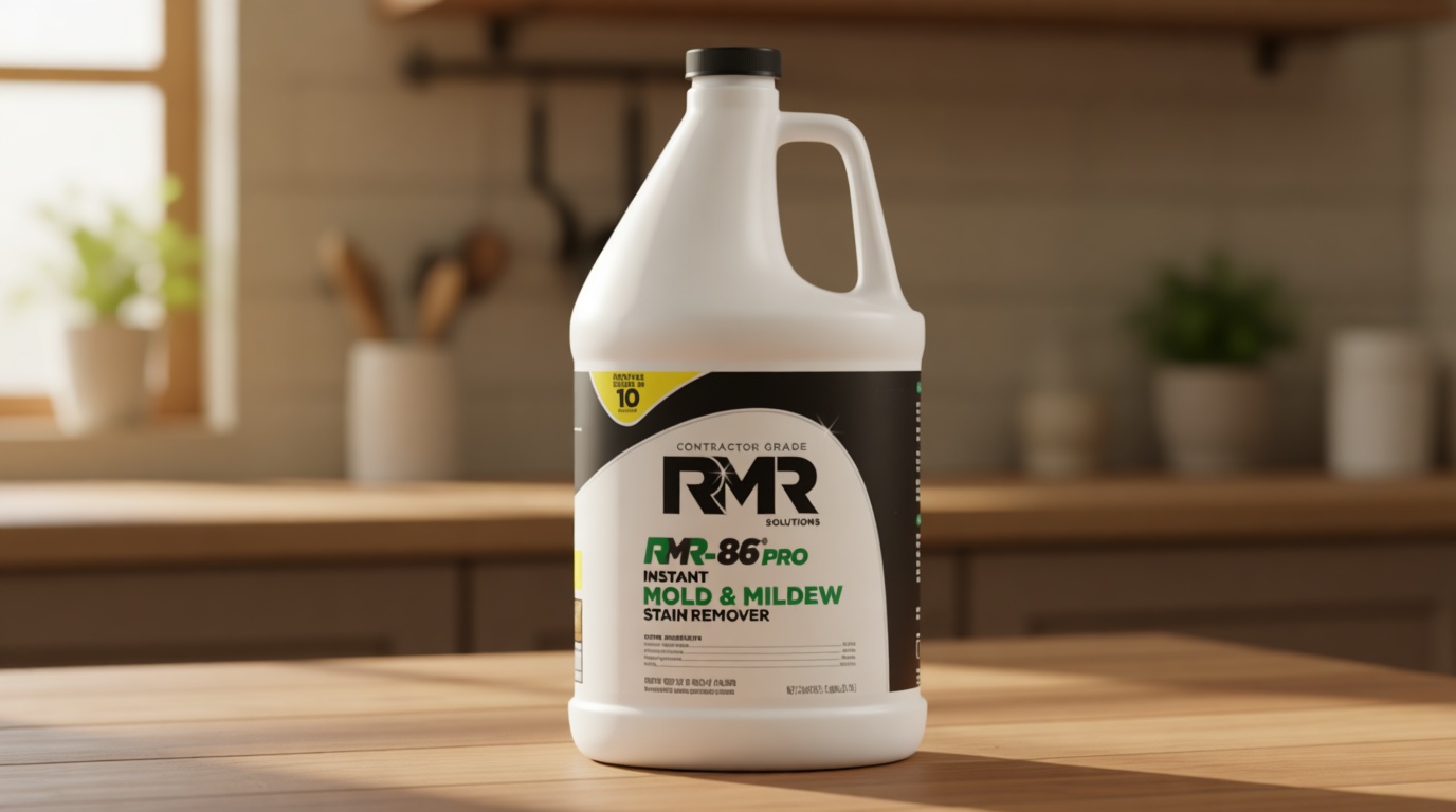 RMR-86 Pro Contractor Grade Mold Stain & Mildew Stain Remover Cleaning Solution, Professional Quality Formula, 1 Gallon