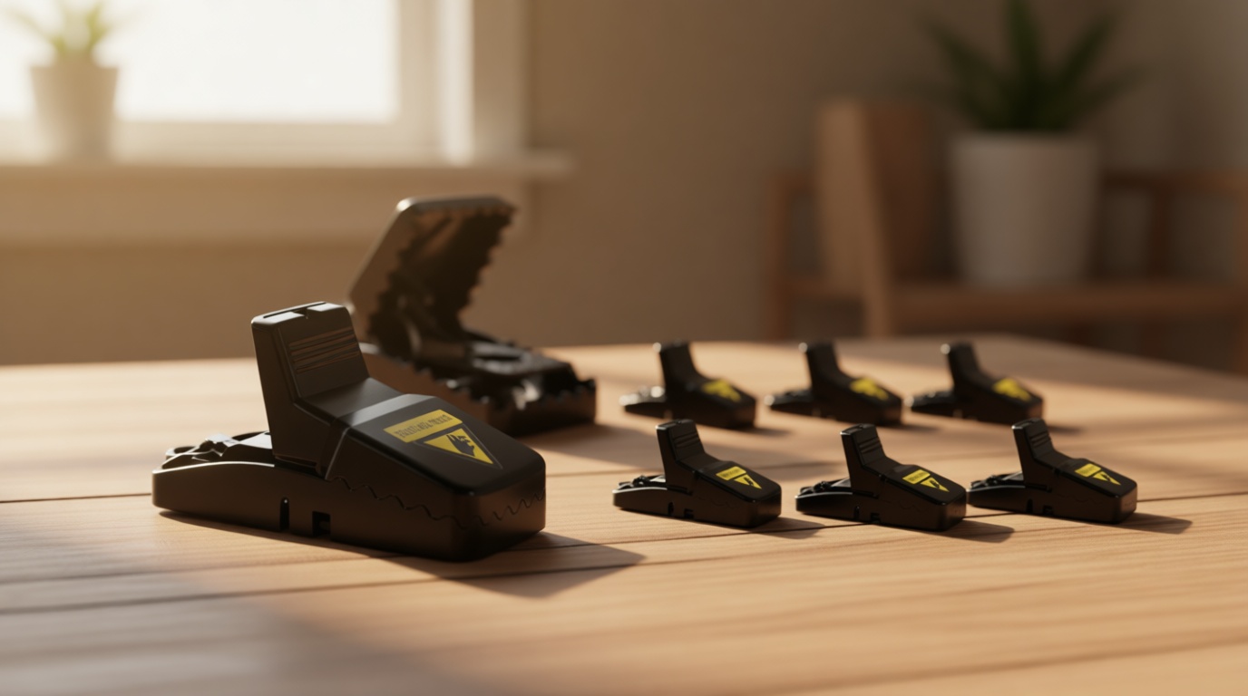 20 Pack Mouse Traps Indoor for Home,Mice Traps for House,Reusable Mouse Trap that Work,Small Mice Catchers for Home Indoor, Quick Set Mousetraps Effective