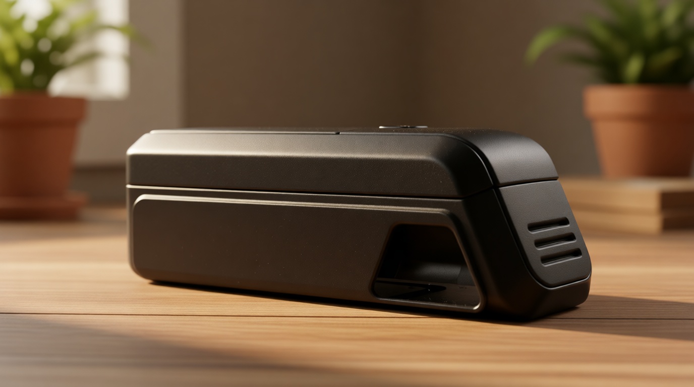 OWLTRA Indoor Electric Mouse Trap, Instant Eliminate Rodent Zapper with Pet Safe Trigger, Black, Small