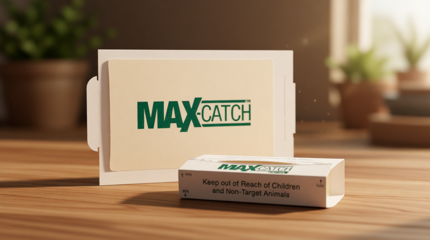 Catchmaster Max-Catch Mouse & Insect Glue Trap 36pk, Mouse Traps Indoor for Home, Sticky Pest Control Adhesive Tray for Catching Bugs, Bulk Classic Glue Boards