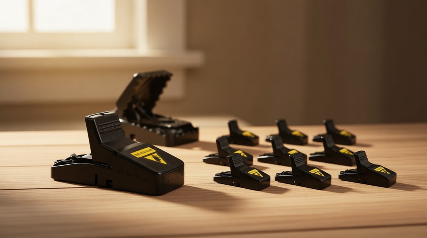 20 Pack Mouse Traps Indoor for Home,Mice Traps for House,Reusable Mouse Trap that Work,Small Mice Catchers for Home Indoor, Quick Set Mousetraps Effective