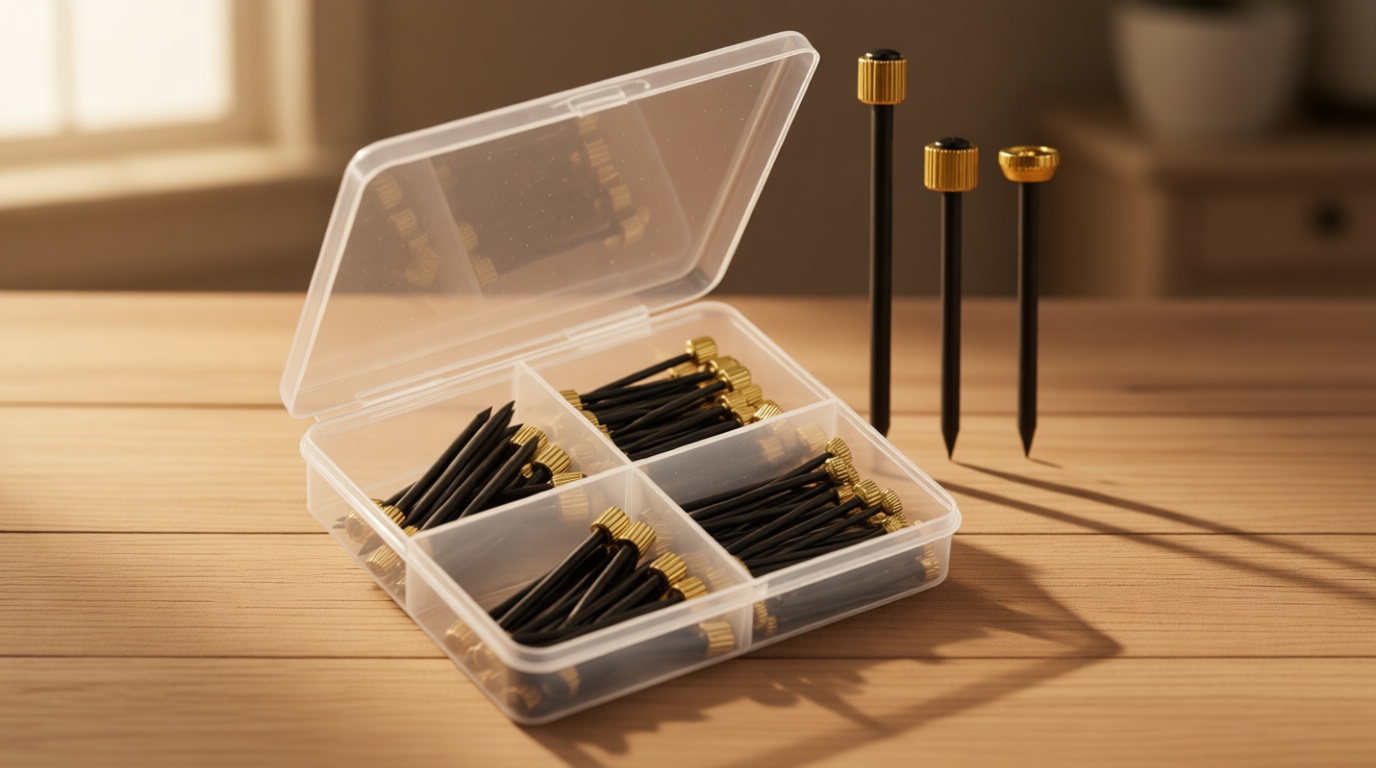 MAPVOLUT 90PCS Picture Hanging Nails, 3 Sizes Wall Decorative Nails for Hanging Pictures Frame Kit Hanging Hardware Tool Hangers for Claw Drywall Nails (Small Medium Large Nails)