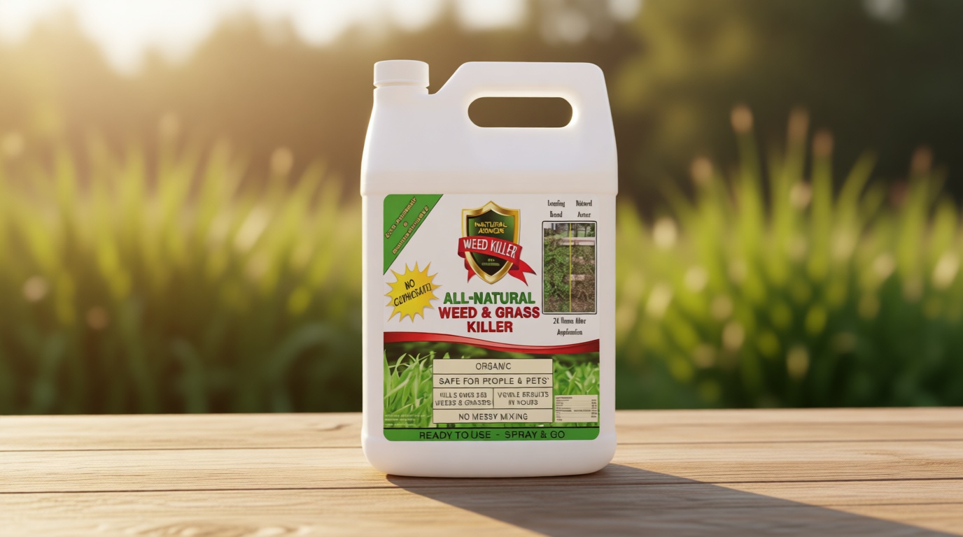 Natural Armor Weed and Grass Killer All-Natural Concentrated Formula. Contains No Glyphosate (320 OZ. 2.5 Gallon)