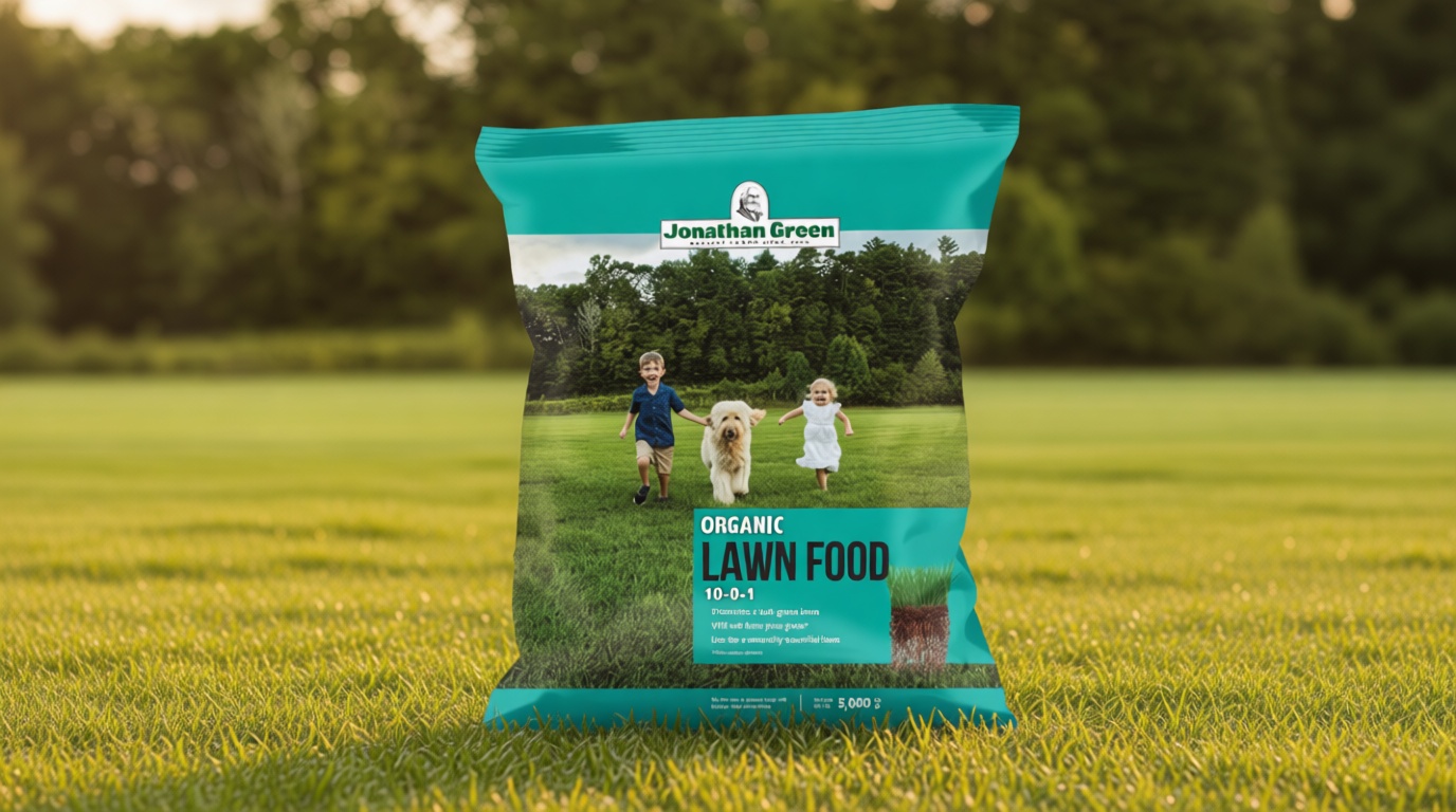 Jonathan Green Organic Organic 8-0-1 Lawn Food for All Grass Types 20 lb. 5000 sq. ft.