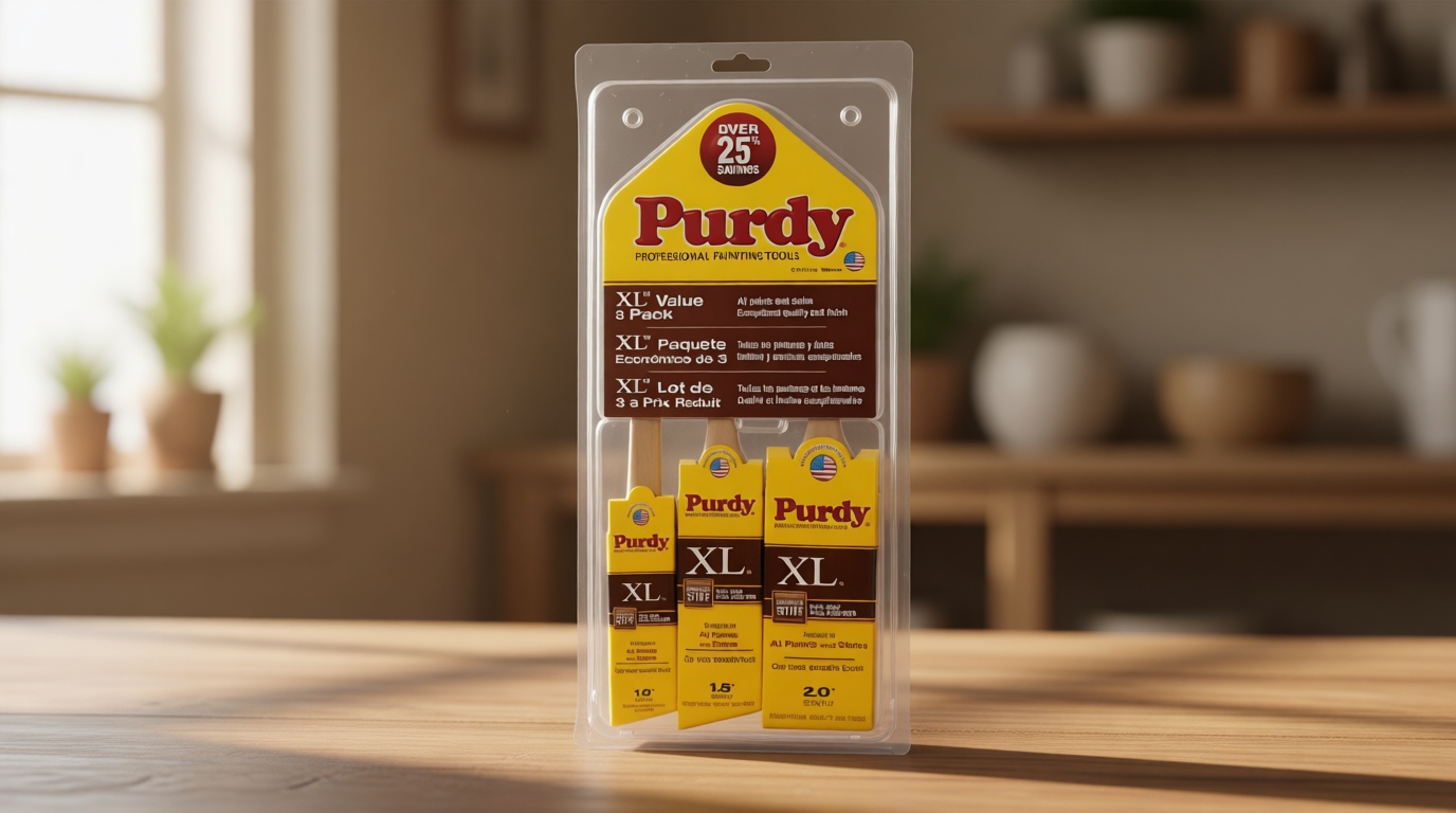 Purdy 140853100 XL Brush 3 Pack