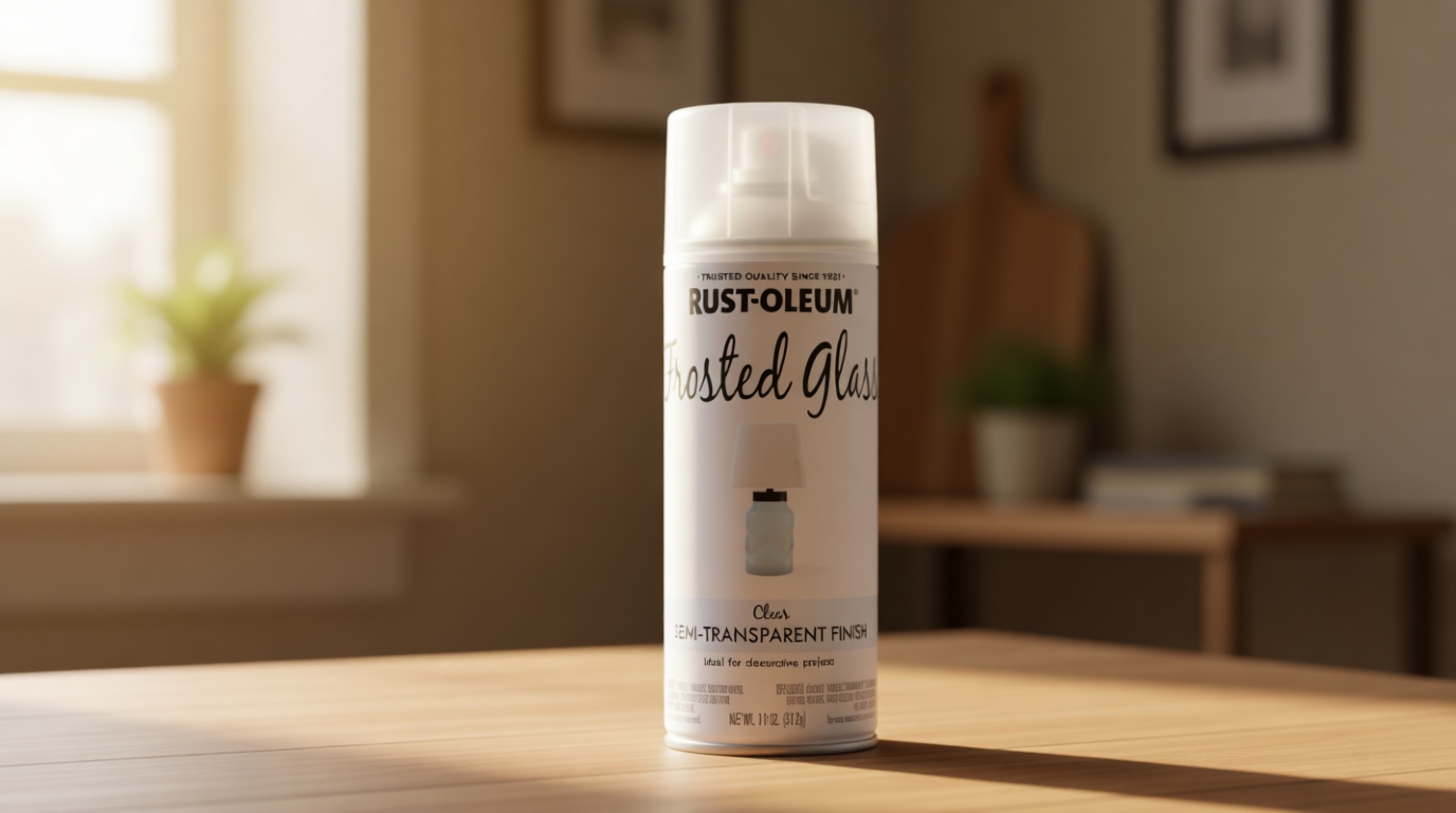 Rust-Oleum 342600 Frosted Glass Spray Paint, 11 oz, Frosted Glass