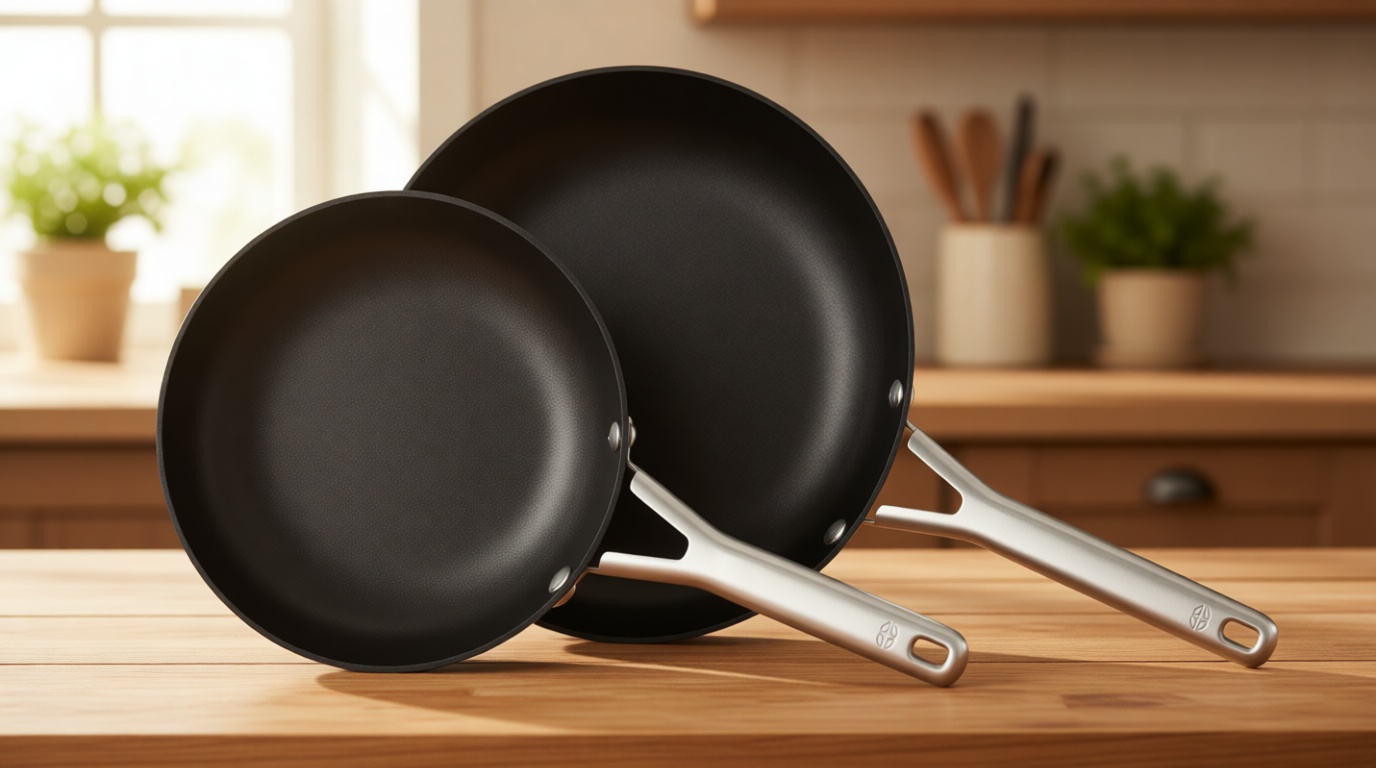 Calphalon® Hard-Anodized Nonstick 8" and 10" Frying Pan Set