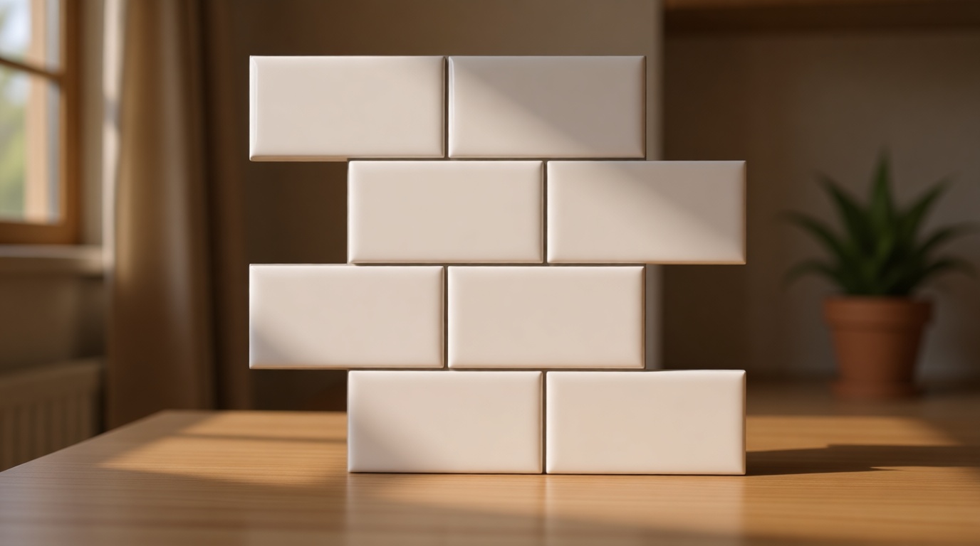 STICKGOO 10-Sheet Peel and Stick Subway Tile, Stick on Tiles Backsplash for Kitchen & Bathroom in White (Thicker Design) ClimeCo Certified