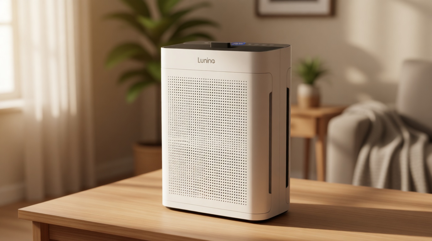 Air Purifiers for Home Large Room up to 3000sq.ft, LUNINO HEPA Double-Sided Air Purifier with Washable Filter, PM 2.5 Display Air Quality Sensors, Air Cleaner for Pets Hair, Odor, Dust, Smoke, Pollen