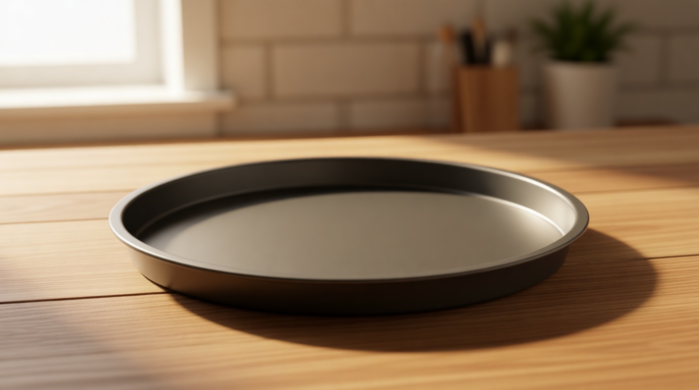 Wilton Silver Non Stick 12 in. Pizza Pan, Cold-Rolled Steel Bakeware, Made without PFAS